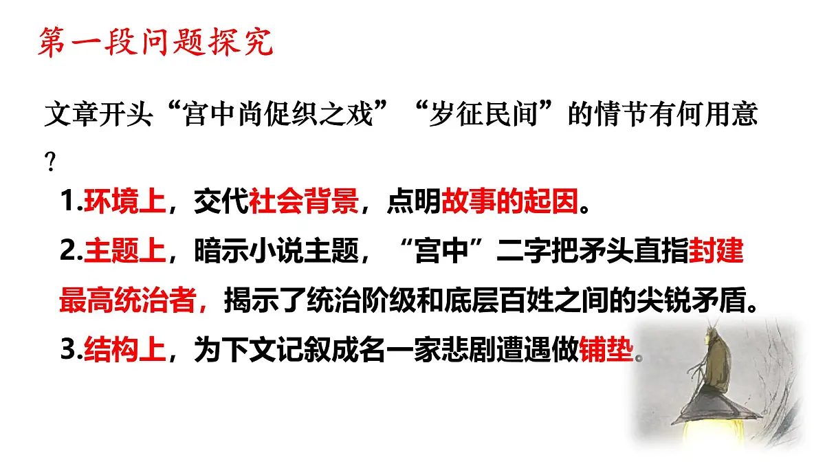 高中语文统编版必修下册14.1《促织》课件第7页