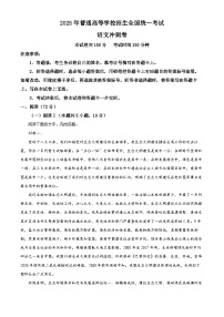2025届甘肃省白银市会宁县一中高三三模语文试题（原卷版+解析版）（高考模拟）