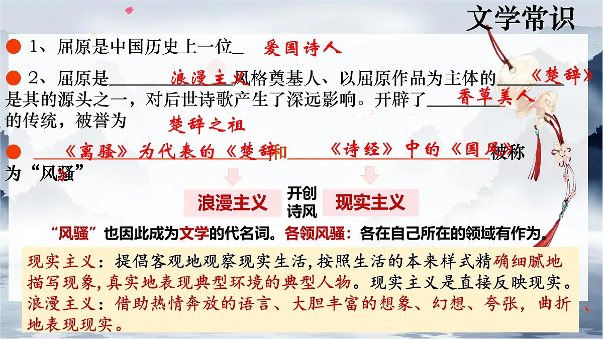 统编版高中语文选择性必修下册1.2离骚(节选)课件第5页