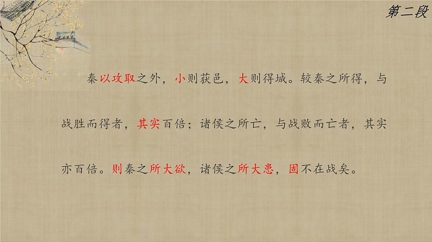 高中語文人教統(tǒng)編版 必修 下冊 第八單元16.2 六國論 課件第6頁