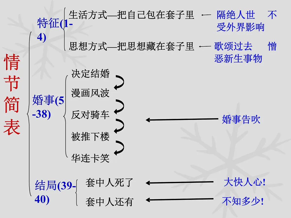 高中语文人教统编版必修 下册第六单元13.2 装在套子里的人 课件第8页