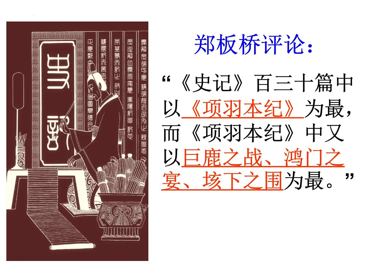 高中语文人教统编版必修 下册第一单元3 鸿门宴 课件第7页