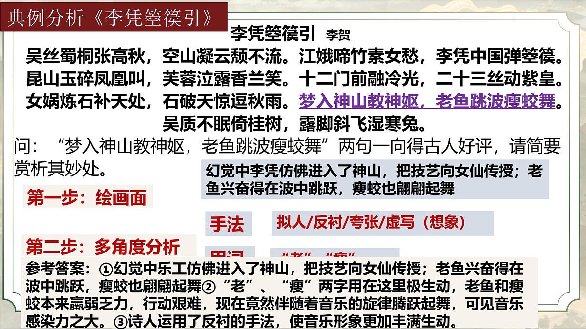 【备战 2026 年】高考语文一轮复习之《诗歌鉴赏炼句》课件PPT第6页