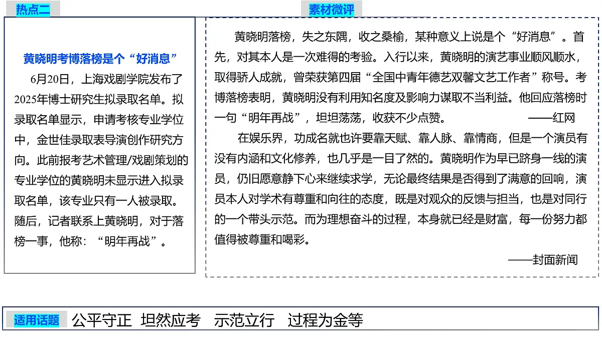2026年高考语文作文时新热点素材积累 课件-2025年6月第三期(全国通用)第4页