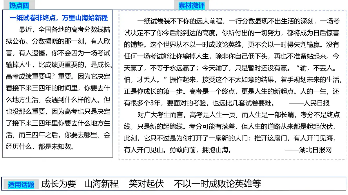 2026年高考语文作文时新热点素材积累 课件-2025年6月第三期(全国通用)第6页