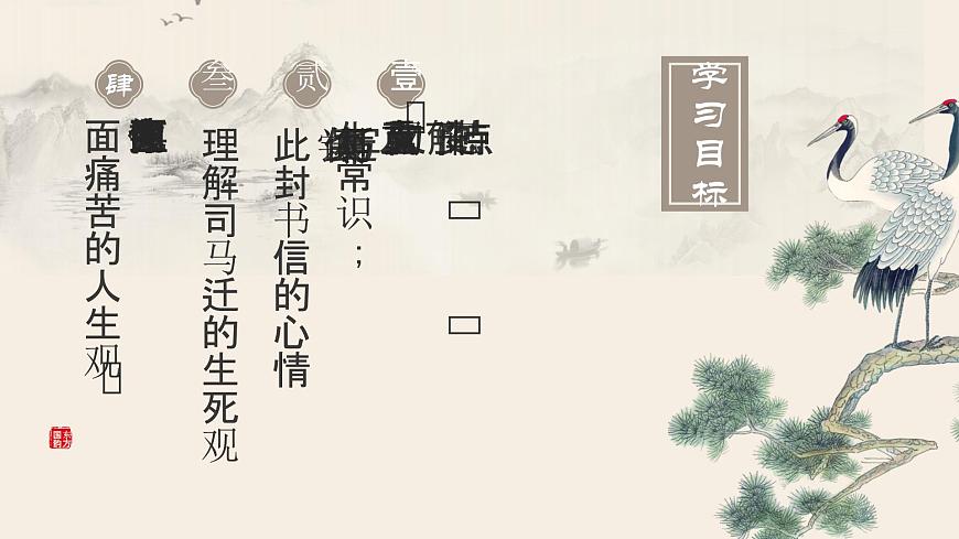 【高考一輪】高中語(yǔ)文補(bǔ)充篇目《報(bào)任安書(shū)》課件第2頁(yè)