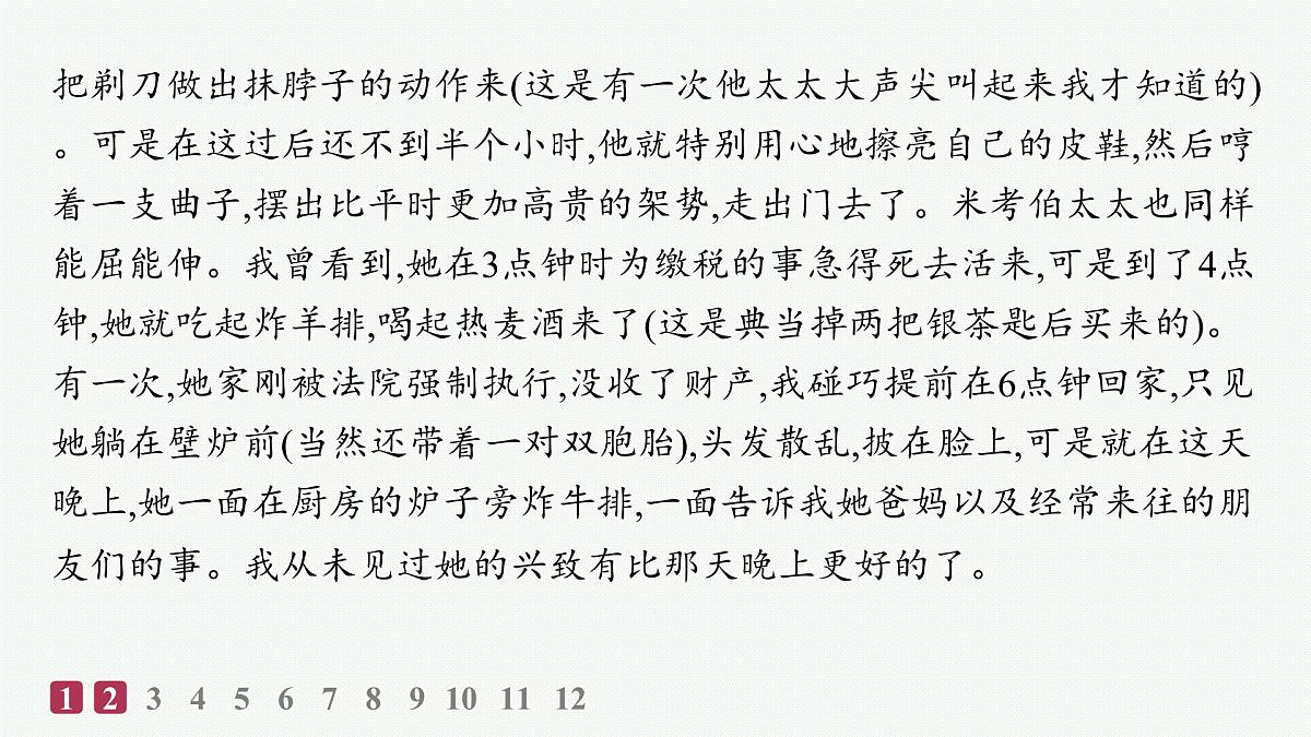 8 大卫 科波菲尔(节选)(分层作业课件)第3页