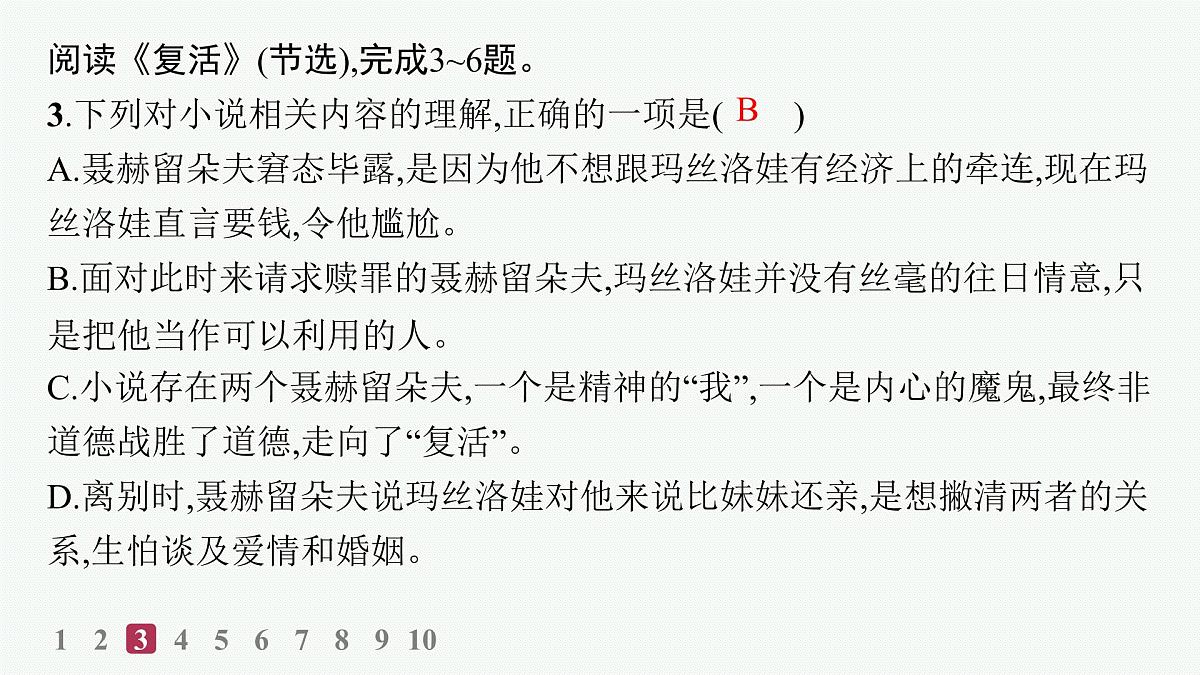 9 复活(节选)(分层作业课件)第5页