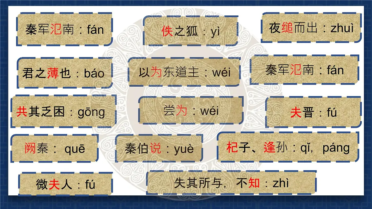 高一部编版高中语文《烛之武退秦师》课件第8页