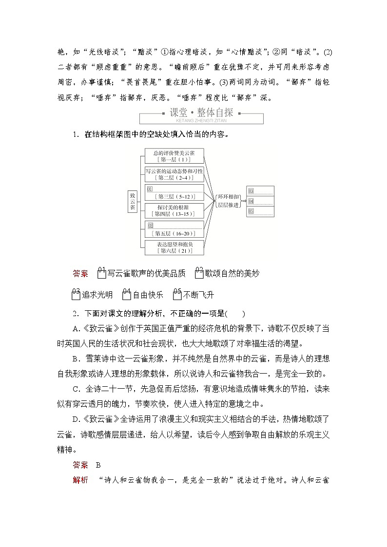 第一单元 课时优案6第2页