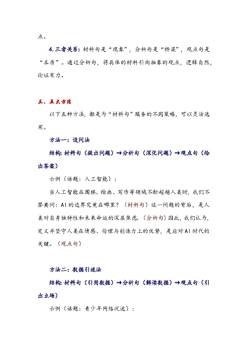 专题16 三步打造“黄金开头”——议论文高分开头段写作秘籍-2026年高考语文作文提分技法讲练(全国通用)第2页