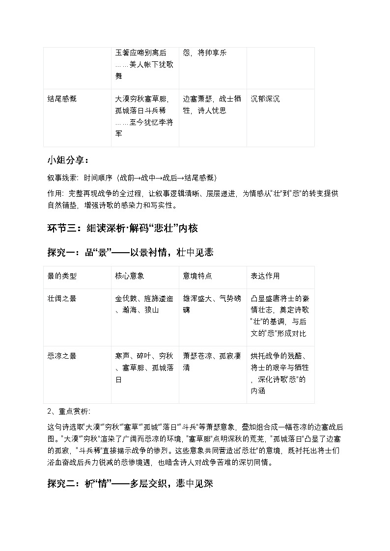 《燕歌行并序》主题探究导学案答案解析第3页