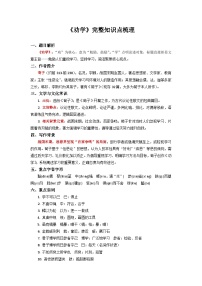 《劝学》完整知识点梳理-2026年高考语文文言文专题复习（全国通用）