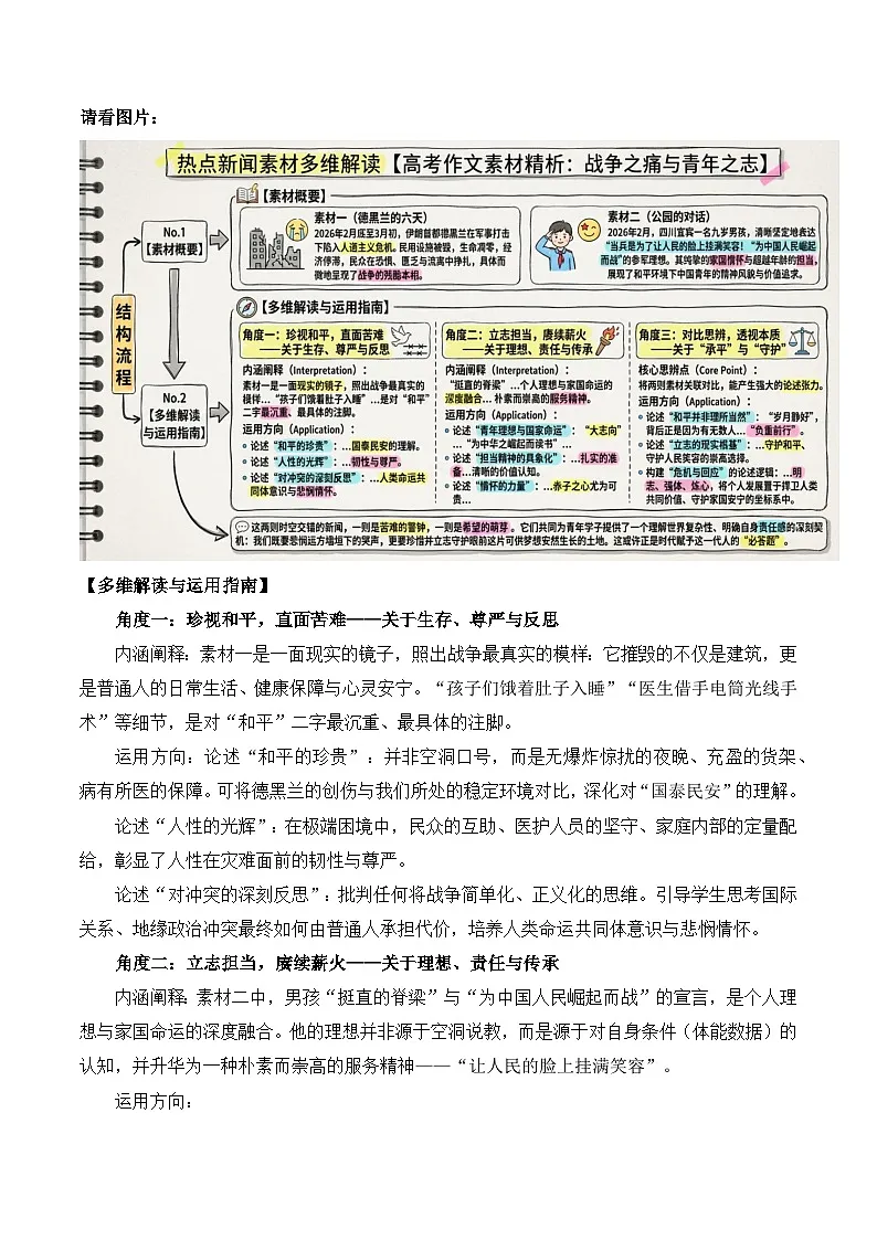 时代镜像与青年回响——从“德黑兰创伤”到“宜宾志向”的作文思辨与素材运用-2026年高考语文作文热点新闻素材讲练(全国通用)第3页