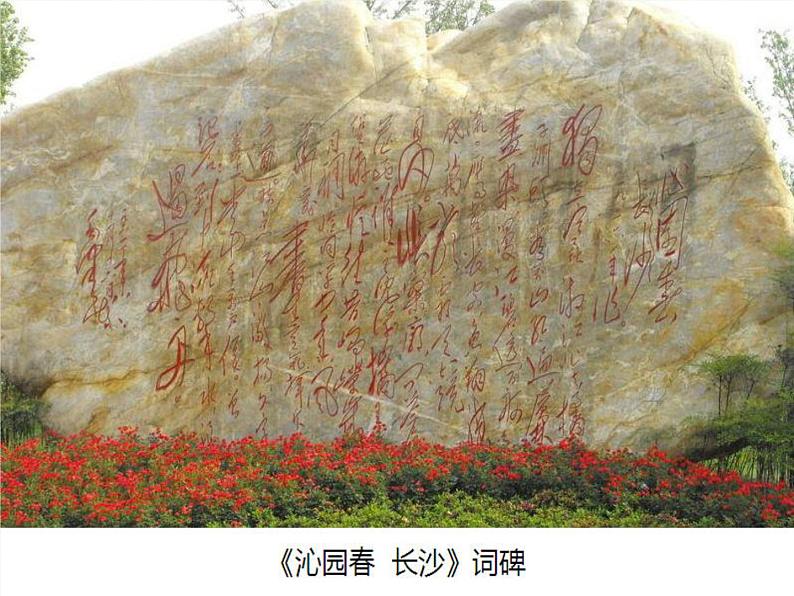 《沁园春·长沙》课件1第8页