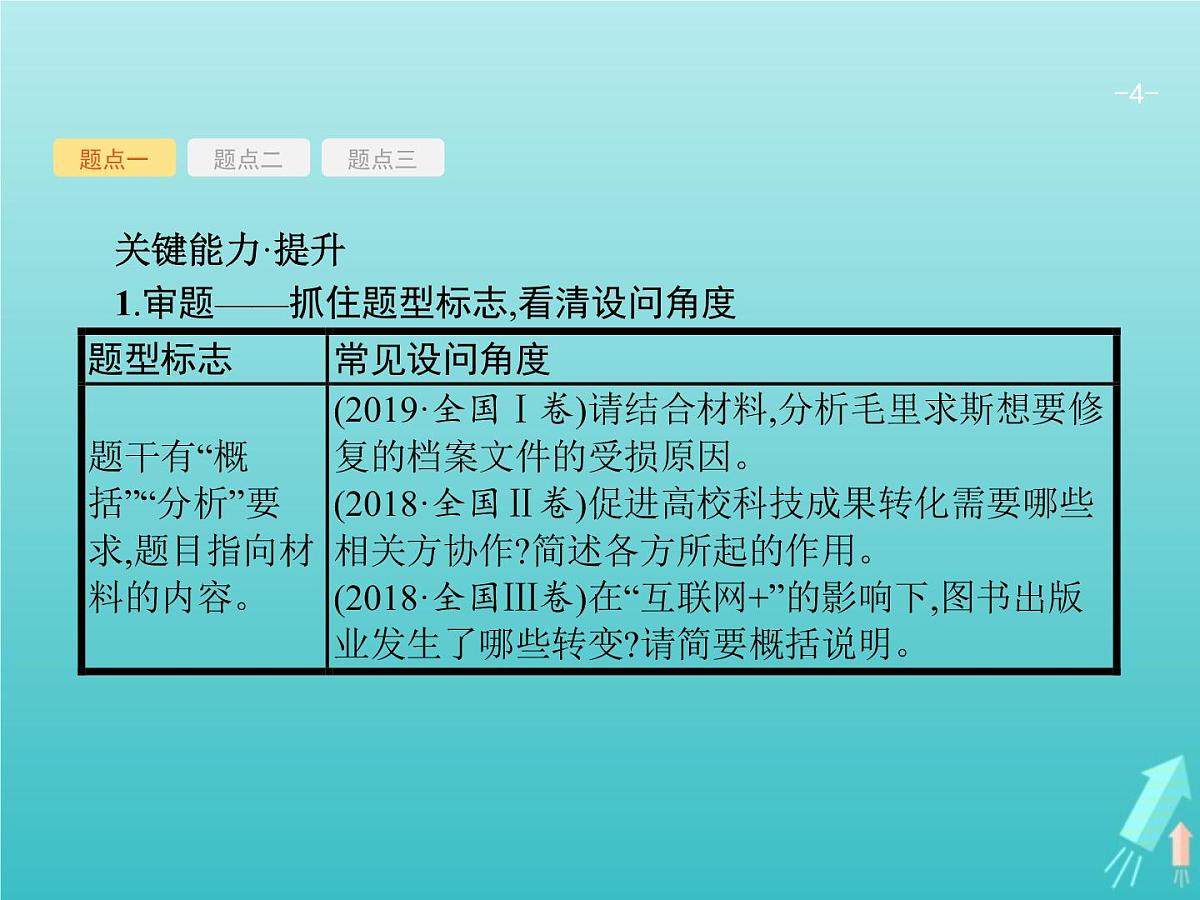 2021年高考语文一轮复习第三部分现代文阅读Ⅰ专题二多文本信息的处理课件新人教版第4页