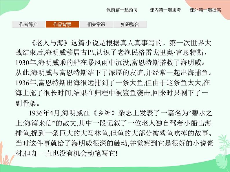 9 老人与海(节选) PPT课件04