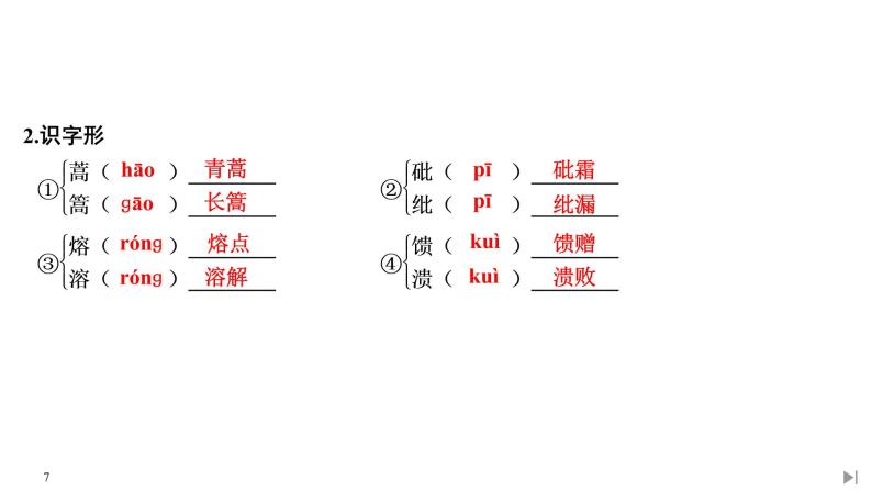 统编版（2019）高中语文必修下册（课件+讲义+单元检测）第三单元 (共9份打包)07