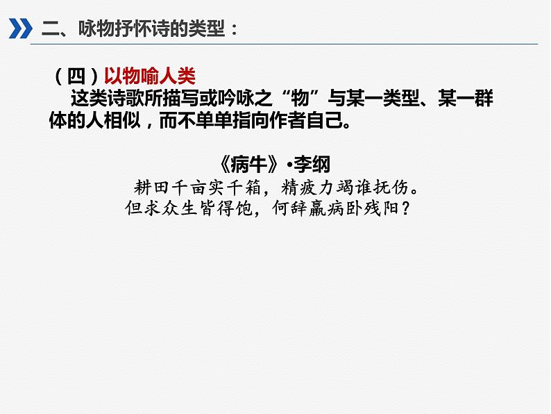 咏物言志诗 课件08