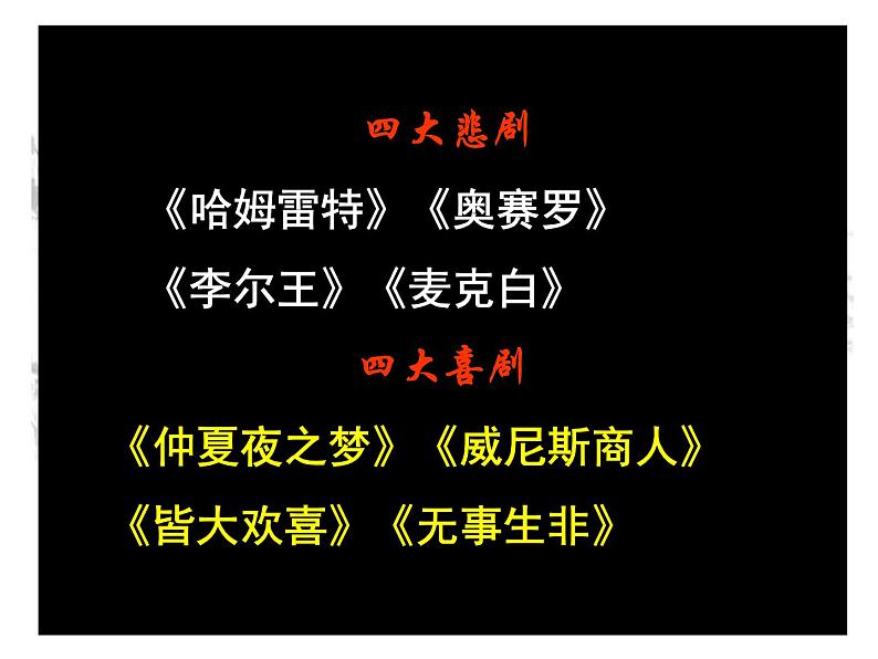 语文:1-3《哈姆雷特》 精品课件06