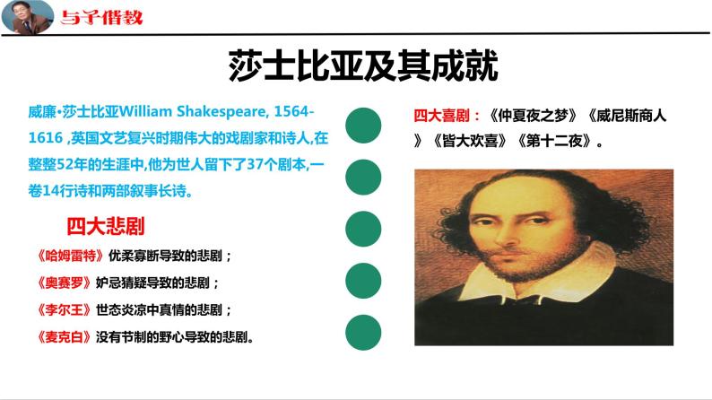 【精品教学】3 《哈姆莱特》-2020-2021学年高一语文人教版必修4同步教学 课件教案06