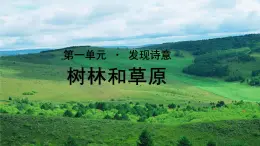 《树林和草原》公开课教学PPT课件（高中语文北师大版必修4）