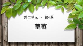 北师大版必修一第二单元 青春岁月6 草莓图片课件ppt