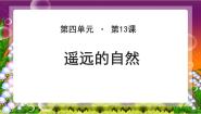 高中北师大版13 遥远的自然说课课件ppt