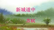 语文选修新城道中图文课件ppt