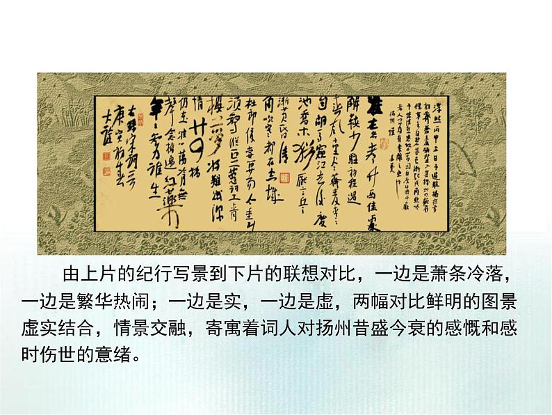 人教版选修《中国古代诗歌散文欣赏》课件:第二单元- 扬州慢(共14张PPT)07