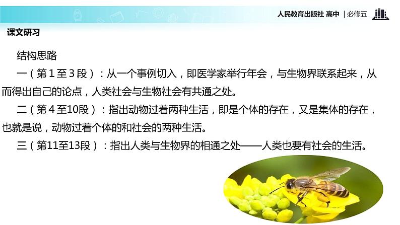 【教学课件】《作为生物的社会》(语文人教版必修5)04