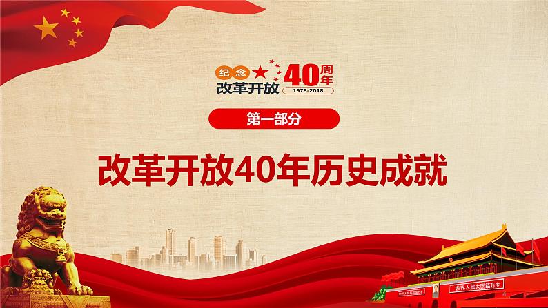 时鲜素材6(改革开放40周年历程)(44张)第4页