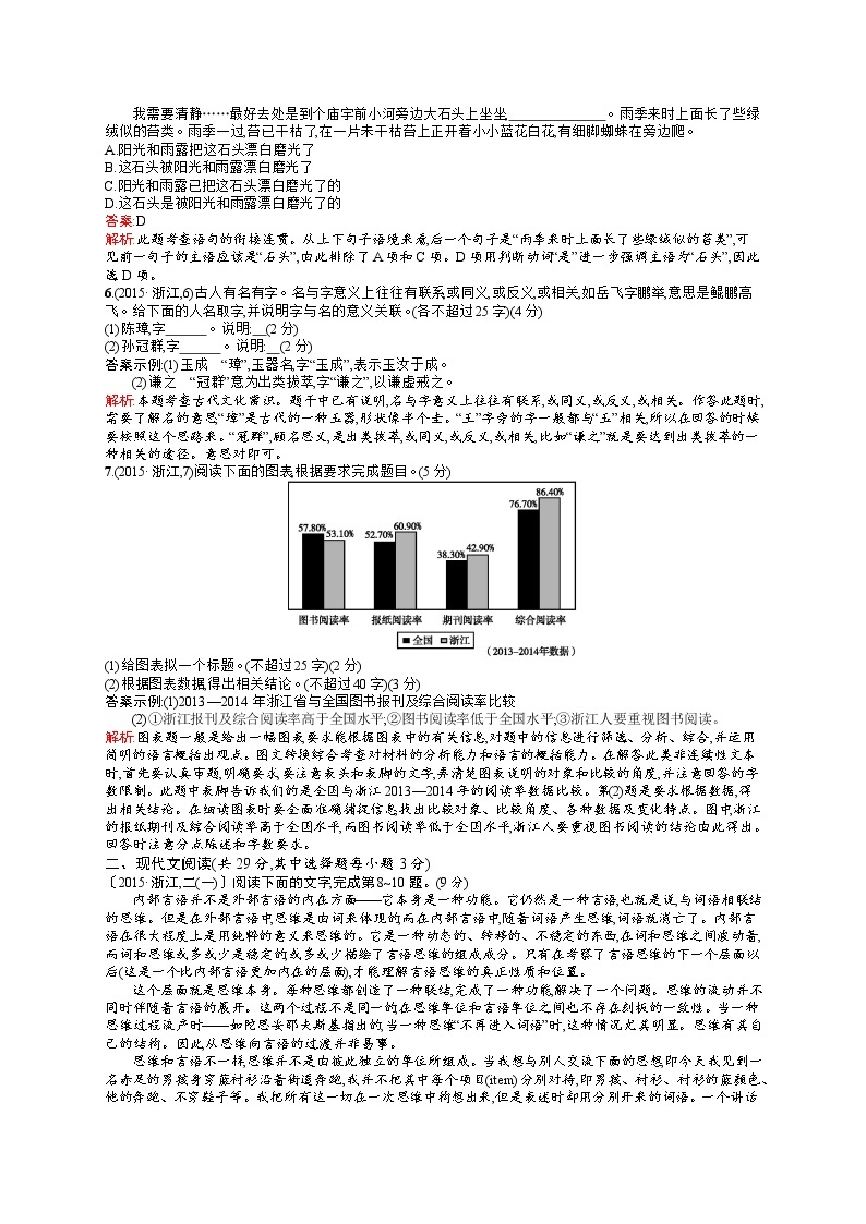 2011年-2020年全国各地高考语文试题汇编（共121套）02