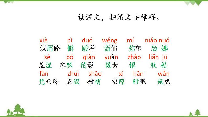 第七单元 14.2《荷塘月色》(课件)08
