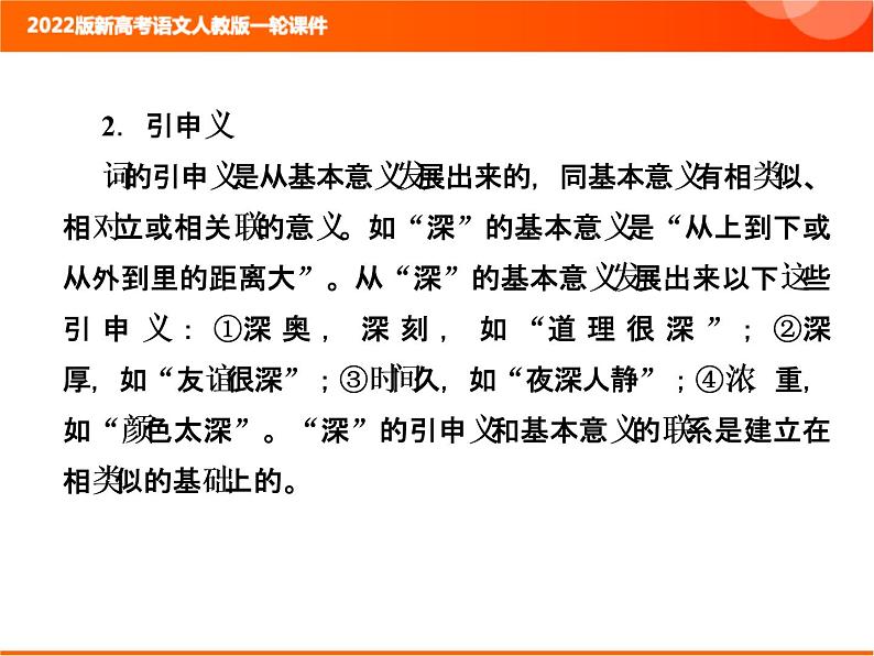 2022版新高考语文人教版一轮课件:3.1.2 文言基础知识巩固 复习PPT04