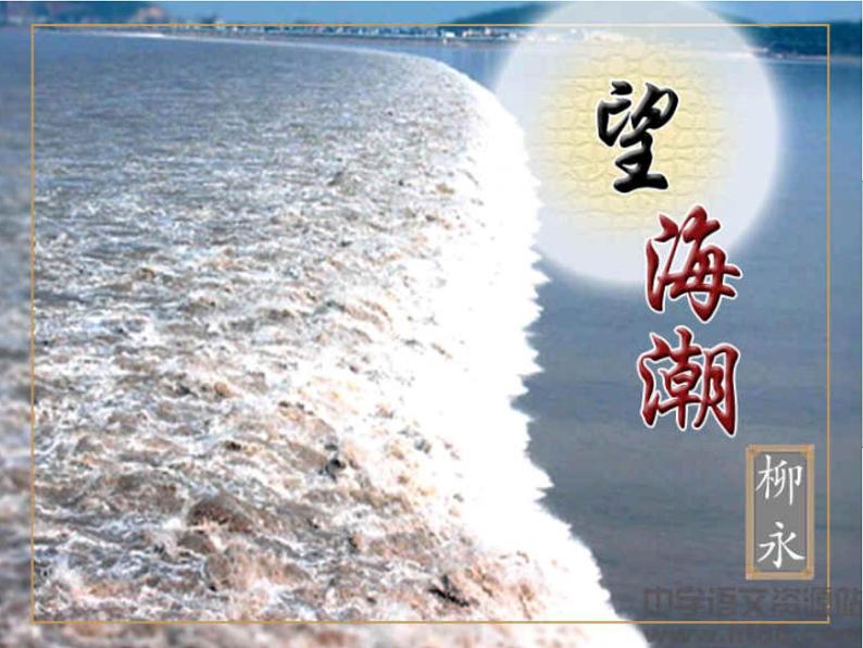 【新教材】4 望海潮 课件—2020-2021学年高二语文统编版选择性必修下册01