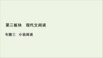 2022届高考语文一轮复习第3板块现代文阅读专题3考点3小说的形象课件202104231347