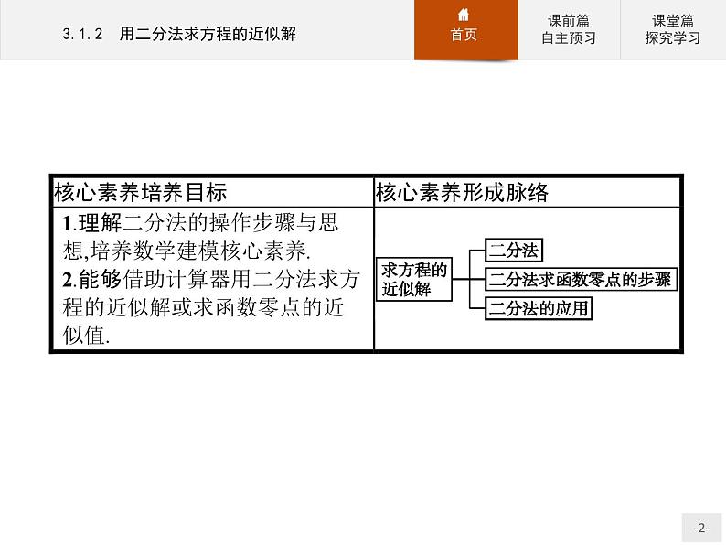 3.1.2用二分法求方程的近似解-2020人教A版高中数学必修一课件(共24张PPT)02