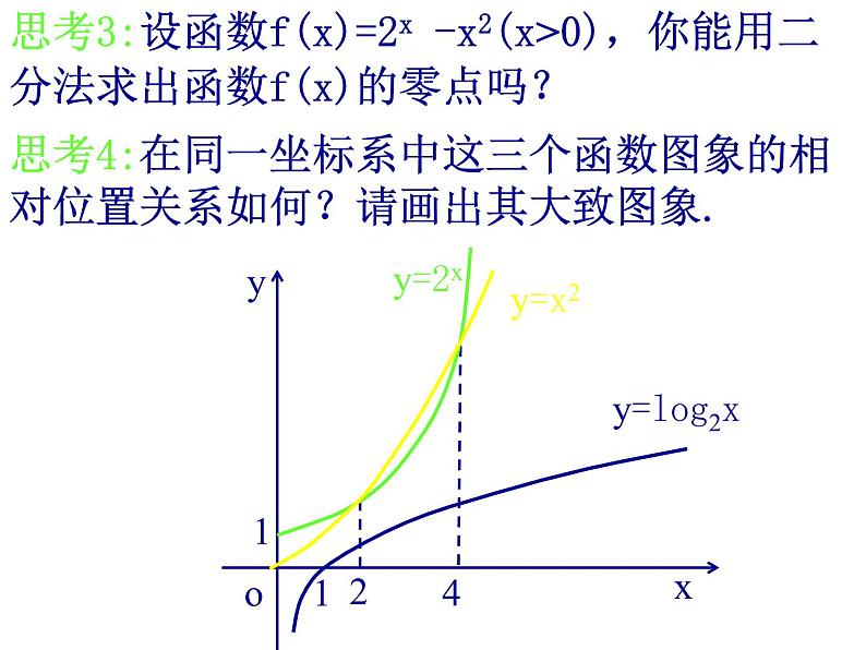高中数学人教版新课标A 必修1 3.2.1-2幕、指、对函数模型增长的差异性(课件)06