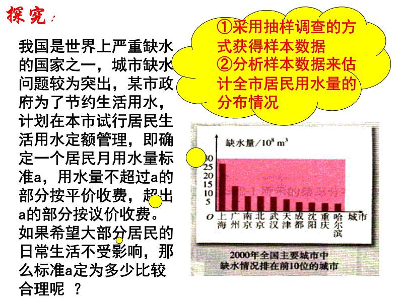 高中数学人教版新课标A必修3  《用样本的频率分布估计总体分布》课件PPT04