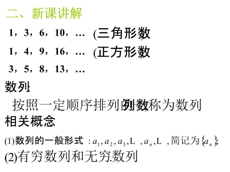 高中数学人教版新课标A必修5  2.1数列的概念与简单表示法(一)（课件）03