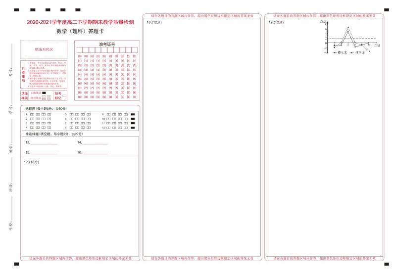 河南省信阳市2020_2021学年高二数学下学期期末教学质量检测试题理PDF01