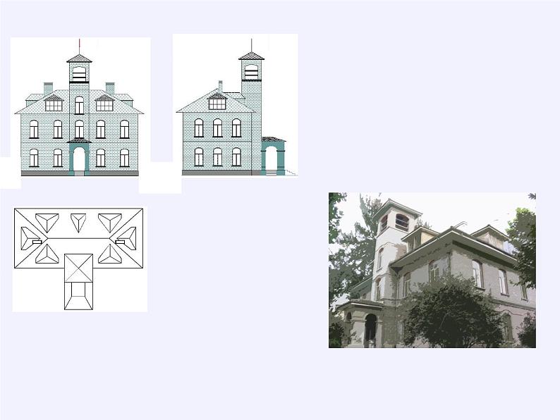 实习作业 画建筑物的视图与直观图课件-高中地理湘教版必修3第3页