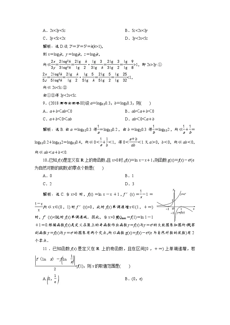 高考数学二轮总复习强化训练6(含答案)第3页