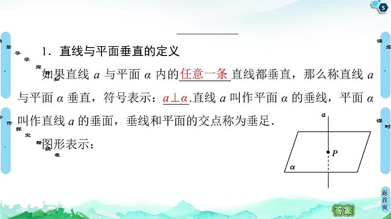 13.2.3第2课时 直线与平面垂直-【新教材】苏教版(2019)高中数学必修第二册课件05