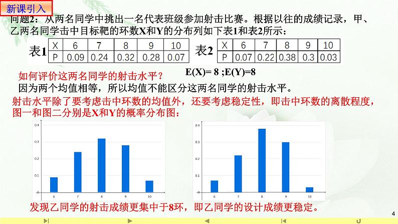 7.3.2离散型随机变量的方差 课件-高中数学人教A版(2019)选择性必修第三册第4页