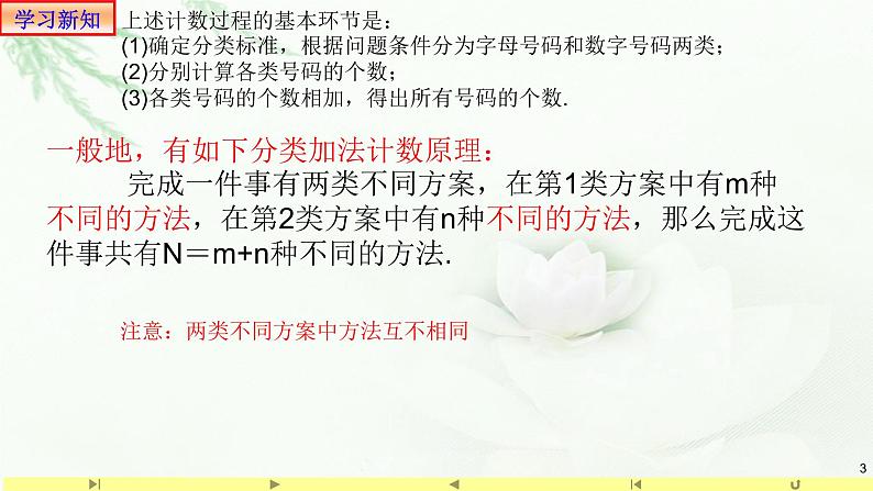 6.1分类加法计数原理与分步乘法计数原理1 课件-高中数学人教A版(2019)选择性必修第三册03