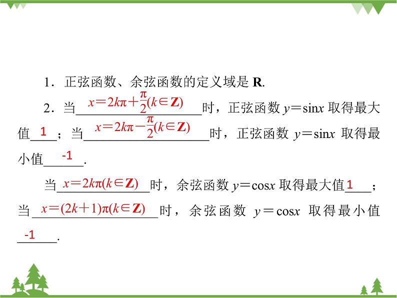 北师大版(2019)高中数学必修第二册 第一章课件4.2 单位圆与正弦函数、余弦函数的基本性质第3页