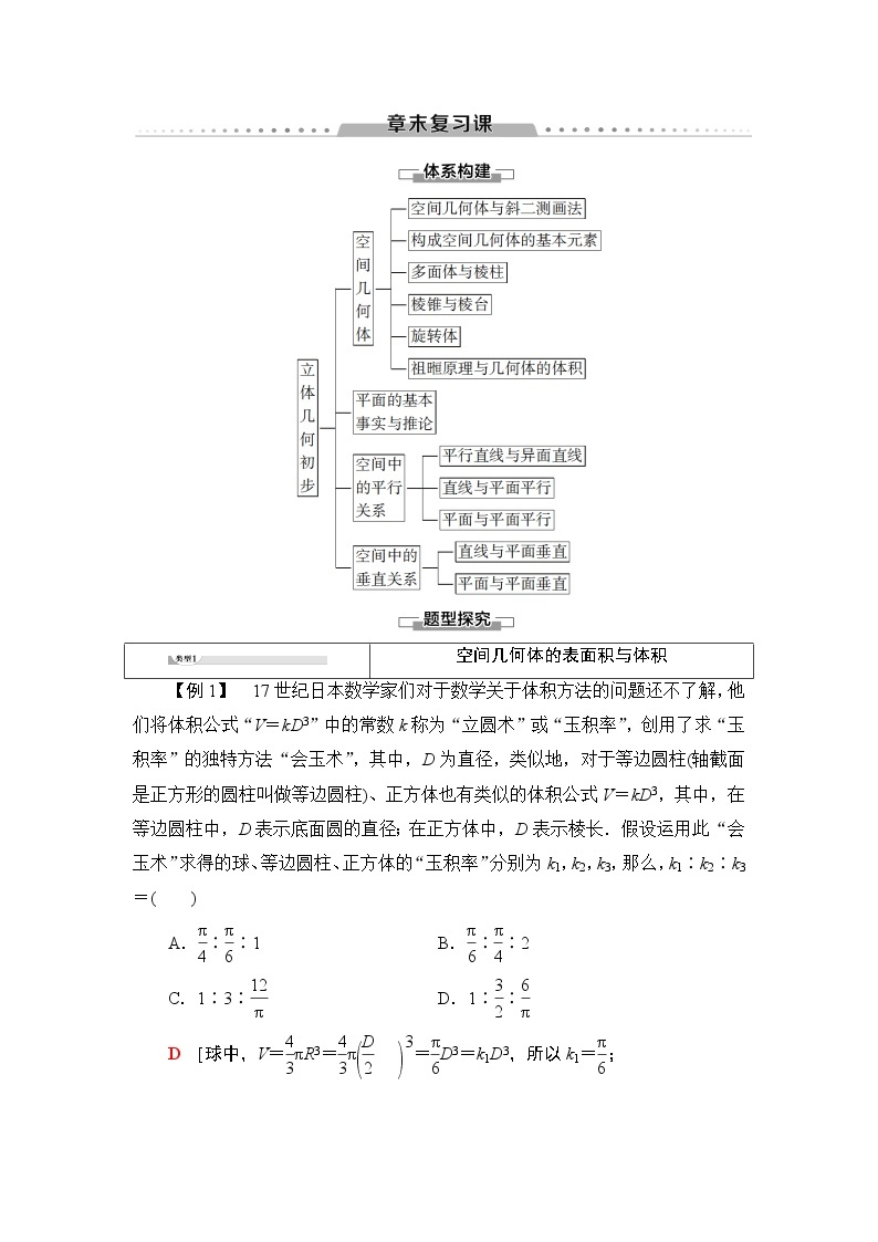 （新教材）高中数学人教B版必修第四册 第十一章  章末复习课（课件_43张PPT+学案+课后作业）01