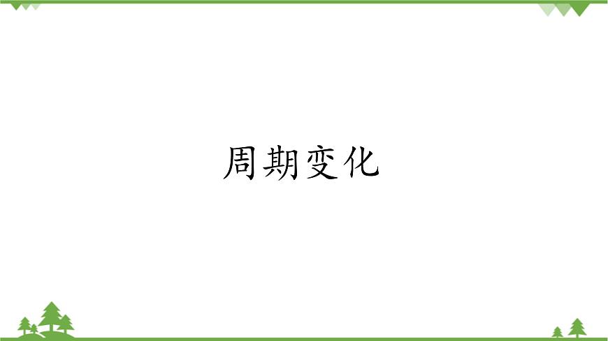 北師大版（2019）高中數(shù)學(xué)必修第二冊 第一章課件1 周期變化第1頁